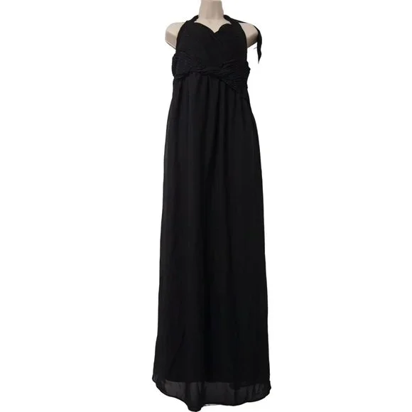 2 piece halter dress Two Piece Halter A-line Tulle Lavender Long Prom Dresses Formal Gowns, M319  – Simidress main image 1